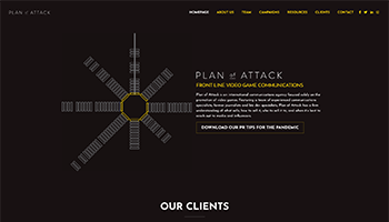 Plan of Attack website thumbnail